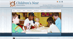 Desktop Screenshot of childrensnest.com
